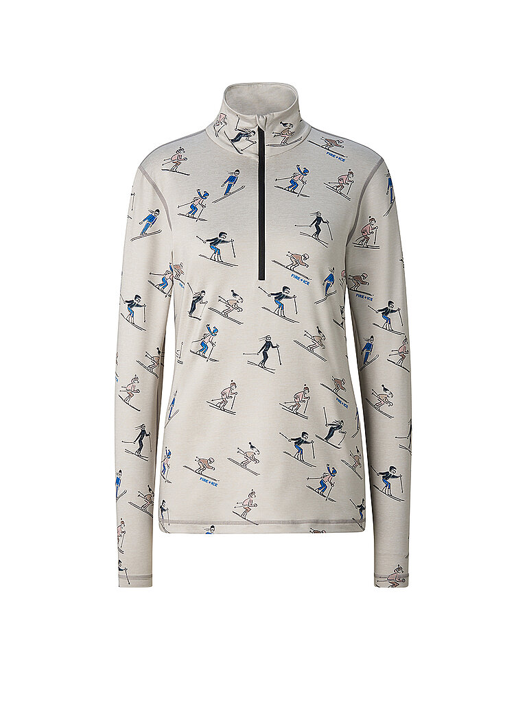 BOGNER FIRE ICE Damen Unterzieh Zipshirt Ilvy bunt | L